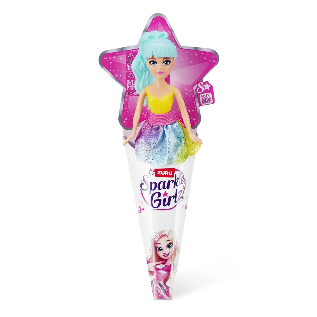 Мини-кукла SPARKLE GIRLZ Sparkle Girlz Mini Doll in Cone Photo 2