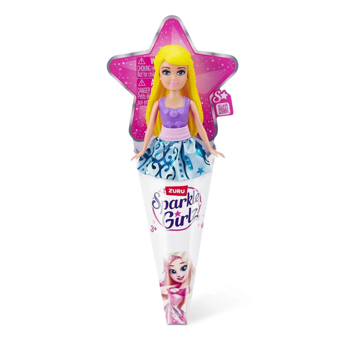Мини-кукла SPARKLE GIRLZ Sparkle Girlz Mini Doll in Cone Photo 6