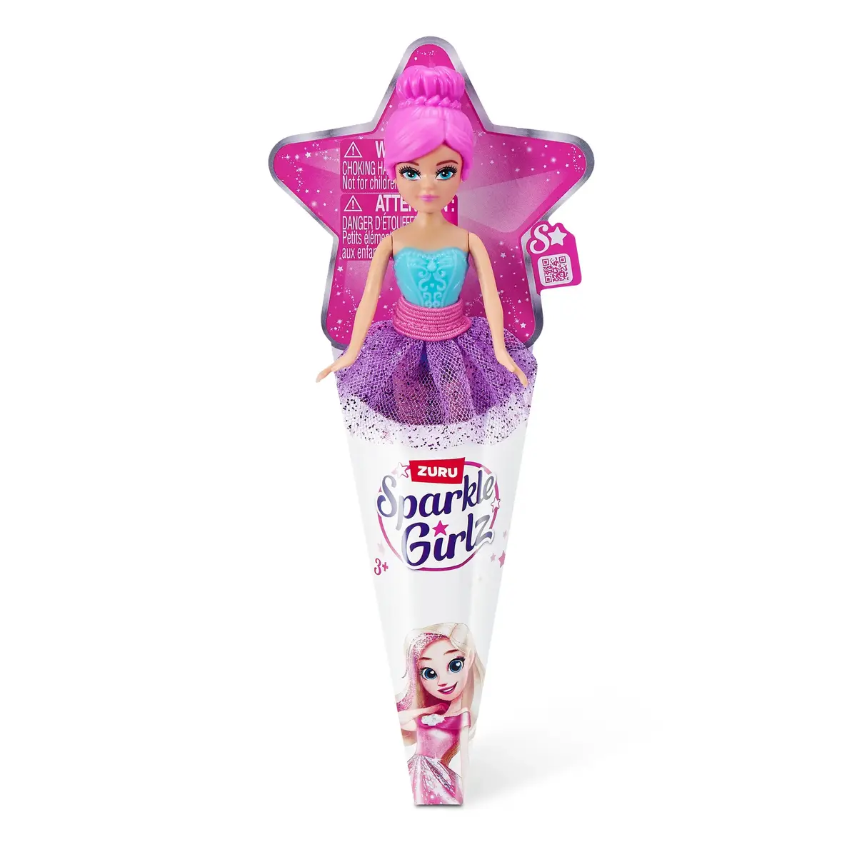 Мини-кукла SPARKLE GIRLZ Sparkle Girlz Mini Doll in Cone Photo 10