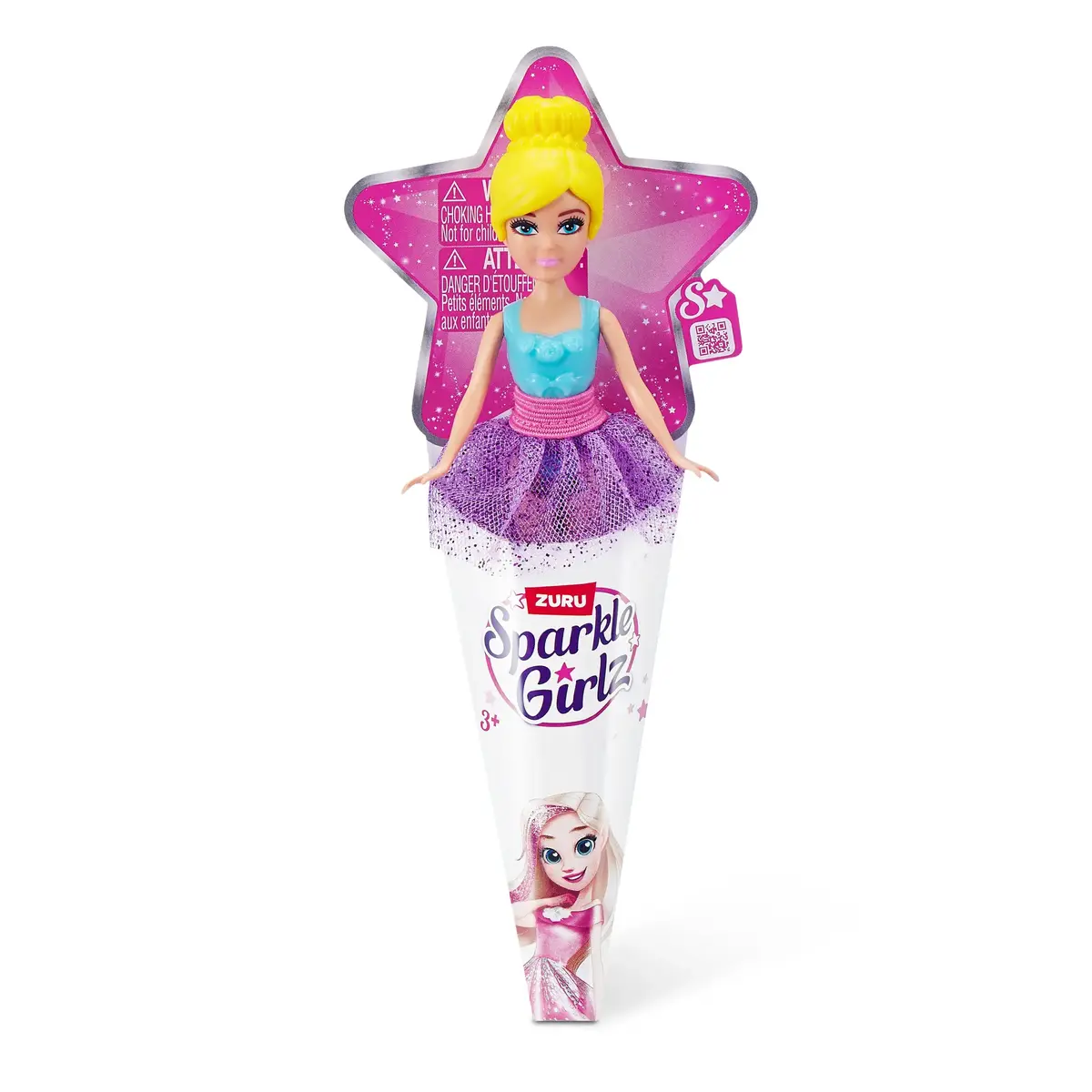 Мини-кукла SPARKLE GIRLZ Sparkle Girlz Mini Doll in Cone Photo 11