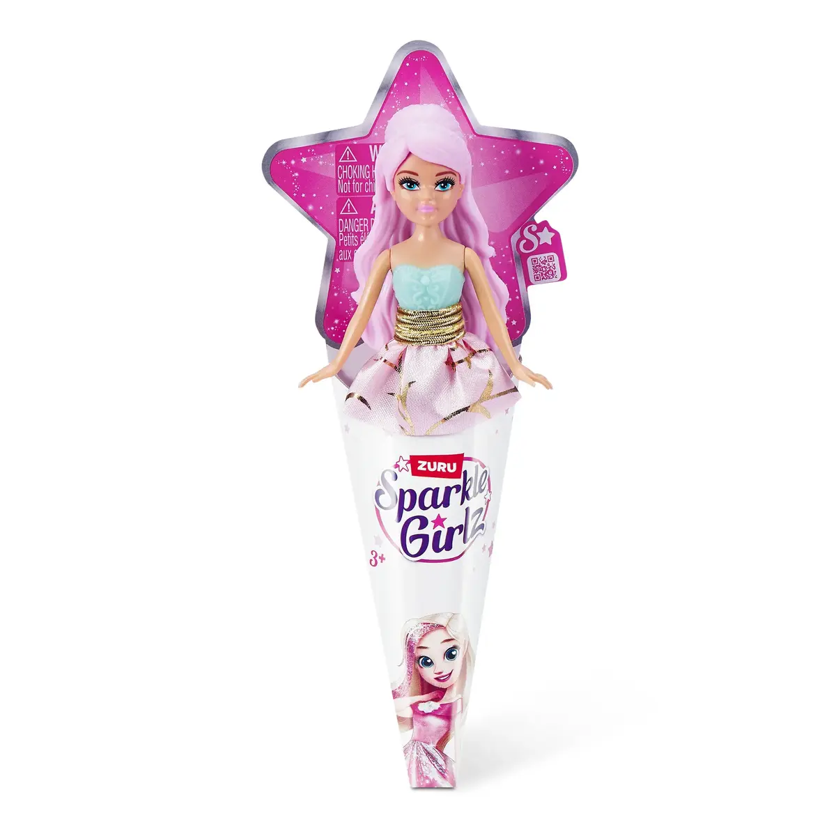 Мини-кукла SPARKLE GIRLZ Sparkle Girlz Mini Doll in Cone Photo 14