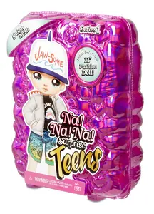 Leļļa Na! Na! Na! Surprise Teens Quinn Nash no Mga, vīrieša tekstila lelle, augstums 280 mm, daudzkrāsaina, 5–10 g.