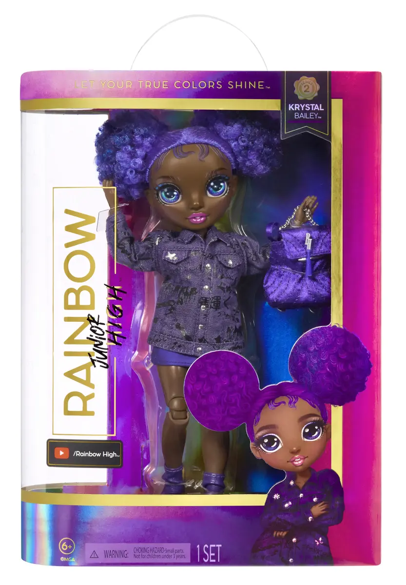 MGA Rainbow High Junior High Series 2 — Krystal doll Photo 6
