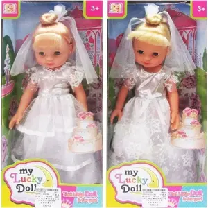 Lelle Trifox Lalka ślubna MIX — Trifox modelis 495004, lelle kāzās ģērbtā