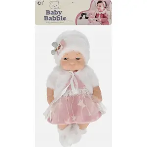 Lelle mega creative LALKA BOBAS 25 cm, izmēri 20×34×8 cm, modelis BM3308-3