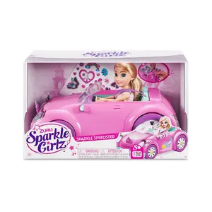 Convertible Toy Car with Fashion Doll ZURU Sparkle Girlz — 200 mm, Multicolour, for ages 3+