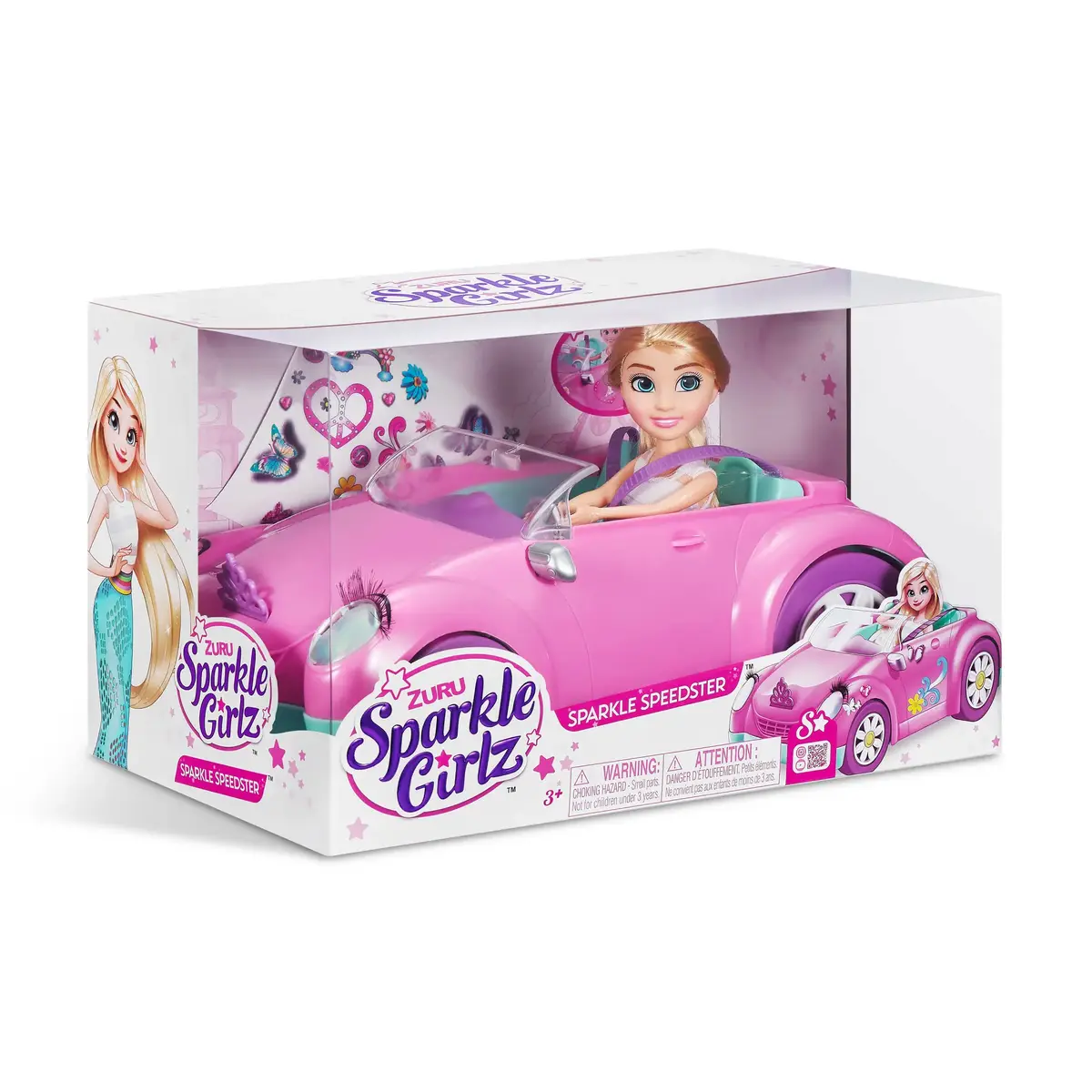 ZURU Sparkle Girlz Convertible with Doll Photo 2
