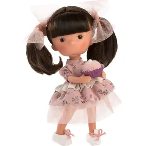 Кукла Llorens Lalka Miss Miniss Coletas LL-52603 — модная кукла с прошитыми волосами и тканевым телом