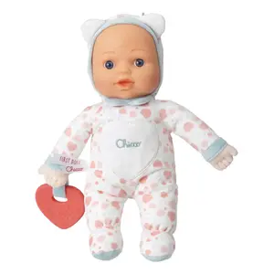 Bērnu lelle CHICCO Classic 300 mm, meitenīte, mazgājama, PVC un poliestera audums, 160 g