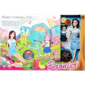 Doll Swede Lalka na campingu — Swede travel camping doll, accessory-free