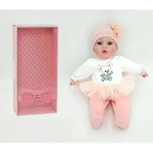 Doll Adar Lalka bobas 40 cm with pacifier and sound model 544406-560161