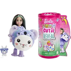 Leļļu MATTEL Barbie Color Reveal Chelsea Króliczek-Koala HRK31 — Chelsea lelle ar krāsas atklāšanu