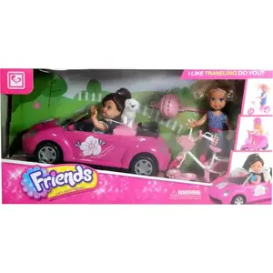 Doll with accessories Swede SWED1028 — children's play doll set