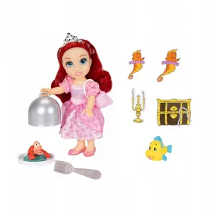 Jakks Pacific Disney Mazā lelle Ariel 16 cm ar aksesuāriem