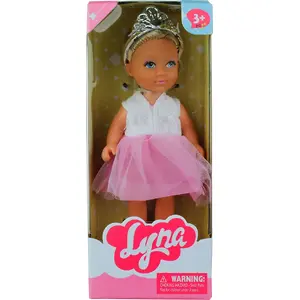 Lelle mega creative princese ar diadēmu, 15 cm, dažādi dizaini