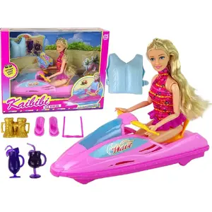 Leļļu un motorlaivas komplekts LEANToys modelis 15180 no LEANToys