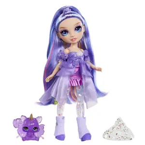 Fashion doll MGA Rainbow High Rainbow Shimmers with Slime — Violet, 280 mm, plastic & fabric, for ages 4+