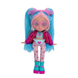 Lelle imc toys 908383 — plastmasas lelle 210 mm, rozā, no 3 gadiem