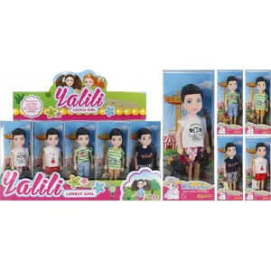 Leļļu zēns Mega Creative 13 cm, dažādi tērpi, izstādes iepakojums