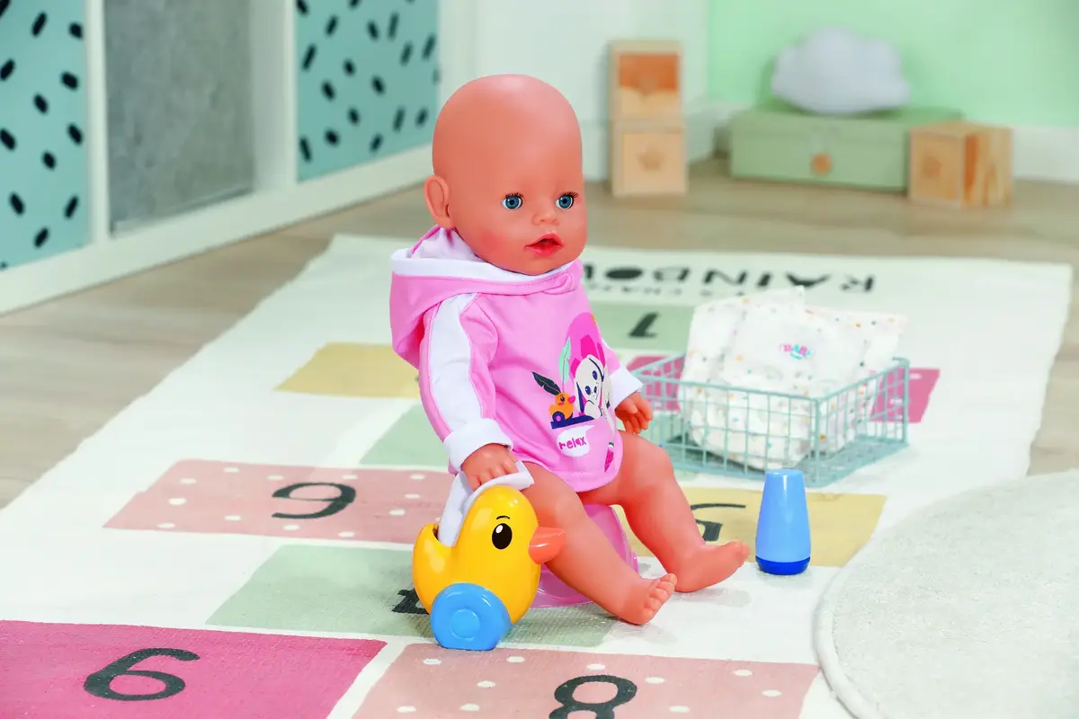 ZAPF BABY born Potty Set — podiņš lellēm Photo 3