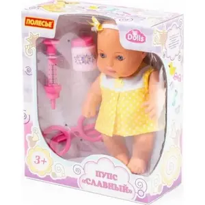Doll Wader Lalka Świetny Bobas 24 cm with outfit and accessories, brand Wader