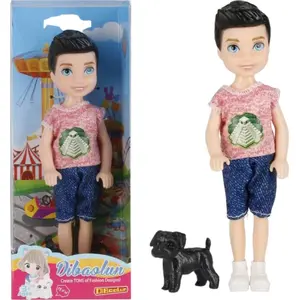 Leļļu zēns Mega Creative 13 cm, modelis YT046D, maisījums (MC20/300/600)
