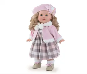Bērnu lelle Antonio Juan Marina&Pau Tina, 42 cm, audums un vinils, sievišķa