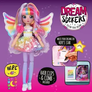 Leļļa MGA Dream Seekers Hope — modes lelle ar kustīgiem locītavām un aksesuāriem