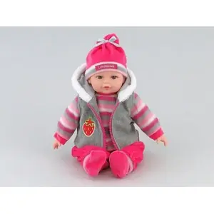 Doll Adar Lalka — baby doll with sound, in storage bag, 35 cm (model 0/417670)
