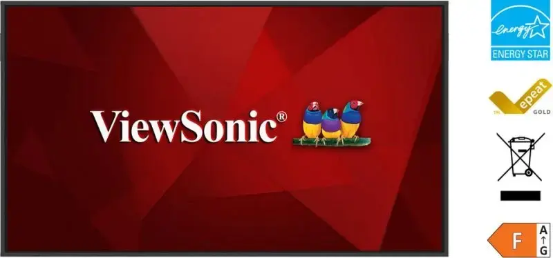 VIEWSONIC 75" 4K коммерческий LCD дисплей CDE75G3-1C Photo 9
