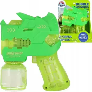 Bubble Soap Gun PartyDeco P81908 MYB — 45 ml refill, battery-operated handheld bubble blower