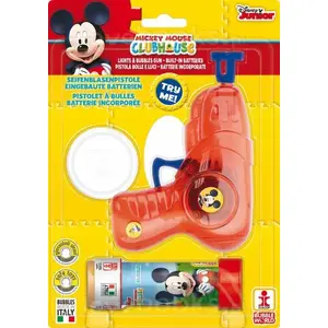 Мыльный пистолет Brimarex Pistolet do robienia baniek Mickey&Minnie GXP-584317 – ручная игрушка для мыльных пузырей