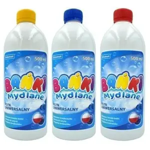 Bubble solution SCHEMAT 500 ml — liquid for soap bubbles, ready-to-use