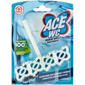 Toilet Bowl Cleaner Block Kolorado ACE Marine Breeze 48 g – rim block freshener