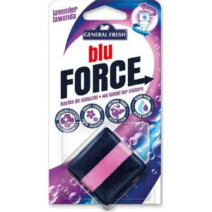 Кубик для унитаза General Fresh Blu Force 50 г Лаванда – освежитель для бачка