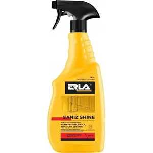 Cleaning and Impregnation Fluid Erla Saniz Shine 750 ml for Shower Cabins, Faucets and Ceramics
