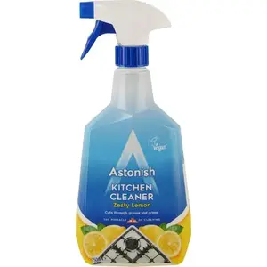 Kitchen Cleaner ASTONISH 750 ml Lemon — multi-purpose surface cleaner