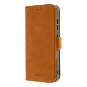 Флип-кейс Insmat 650-3391 для Samsung Galaxy S26+ 6,7" (17 см) — коричневый, 3 кармана для карт, подставка