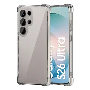 Mobile phone case Insmat 650-1397 Cover for Samsung Galaxy S26 Ultra, TPU, transparent, for 6.9" (17.5 cm) screens