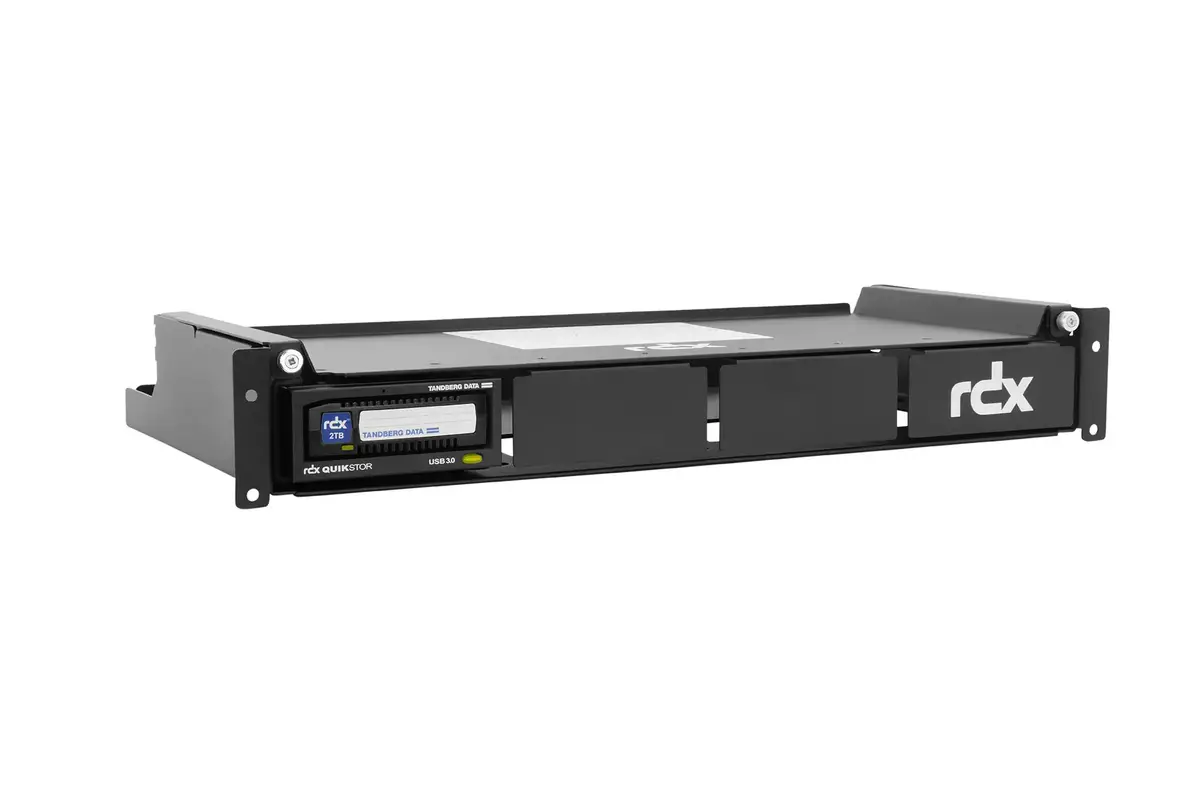 Tandberg Data O-T RDX QuadPAK 1.5U рэк-модуль Photo 3