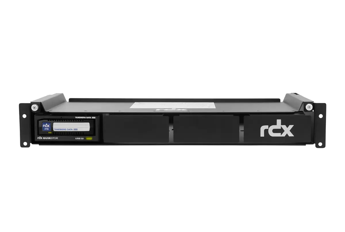 Tandberg Data O-T RDX QuadPAK 1.5U рэк-модуль Photo 4
