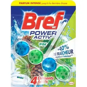 Tualetes poda karājamais bloks Bref Power Activ ananāss 50 g, zīmols Bref, modelis CH-brefpoweraktpi50g