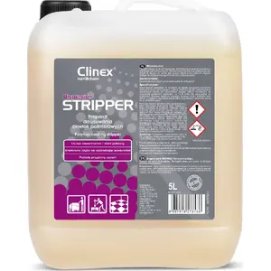 Clinex Dispersion Stripper 5 л — концентрированное средство для удаления полимерных покрытий с полов, 5 л