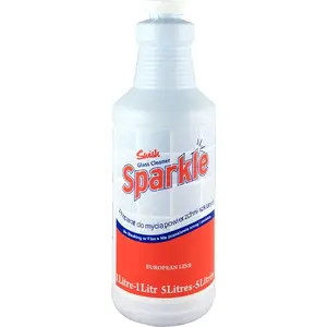 Средство для мытья стекол Swish Sparkle Glass Cleaner — 1 л для очистки и обезжиривания стеклянных поверхностей