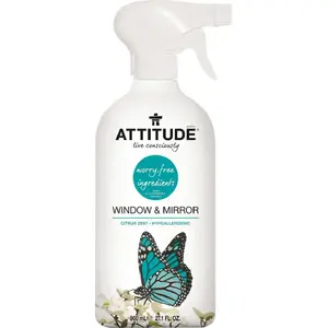Средство для мытья окон, стекла и зеркал Attitude 800 мл (ATT02803)