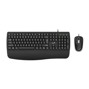 Wired keyboard Genius KM-123, black, CZ+SK layout