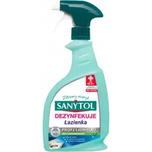 Bathroom Spray SANYTOL Professional 750 ml — disinfectant and cleaner
