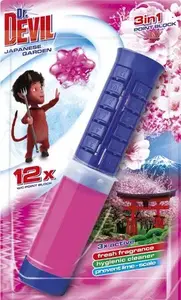 Toilet Freshener Dr Devil Dr. Devil gel disc Japanese Garden – toilet rim hanger, scented cleaning disc