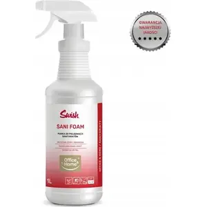 Tīrīšanas putas Swish Sani Foam gatavas lietošanai 1 l — virsmas un sanitārie izstrādājumi