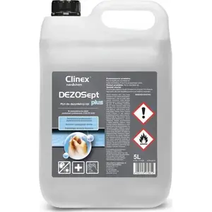 Жидкость для дезинфекции рук Clinex Dezosept Plus 5 л — вирусо- и бактерицидное средство
